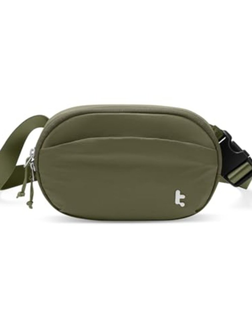 RFID Blocking Sling Bag Crossbody Belt Bag 1.5L Travel EDC Nylon